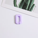 5pcs U-shaped Open Link Rings Paperclip Chain for Summer Beach Bracelet Necklace Anklet Jewelry Purse Glasses Curb Chain