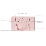 Favourite Small Alarm Clock Indoor Travel Mini Thermometer Electronic Watch Wall-Mounted Wall Temperature