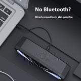 Floating Waterproof Wireless Speaker with LED Light 8-Hour Battery Life, - Perfect for Pool Parties, Beach, Travel & Home Fun