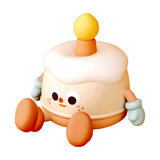 Birthday Cake Lamp - Dimmable Nursery Lamp, Cute Kids Bedroom Night Light | Silicone Birthday Cake LED Lamp