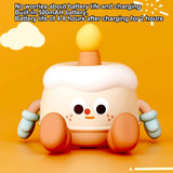 Birthday Cake Lamp - Dimmable Nursery Lamp, Cute Kids Bedroom Night Light | Silicone Birthday Cake LED Lamp