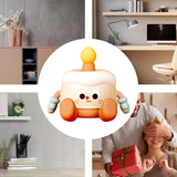Birthday Cake Lamp - Dimmable Nursery Lamp, Cute Kids Bedroom Night Light | Silicone Birthday Cake LED Lamp