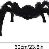 Halloween Decor Simulation Spiders Giant Hairy Spider for Halloween Home Party Decor Outdoor Indoor Yard Garden Plush Spider In Australia - Darrahopens