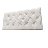 Anti-Collision Wall Padded, 3D Anti-Collision Wall Padding for Kids, Peel and Stick Headboard Self Adhesive Upholstered Headboard