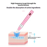 Rechargeable Microneedling Derma Pen Skin Care Microneedle Electric Derma Stamp Safe Nano Needling Pen at Home