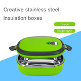 Thermal Bento Lunch Box with Stainless Steel Thermal Insulation, Food Container Leak Proof For Adult, Portable Food Storage Box