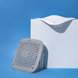 2 Pack Drain Hair Catcher Shower Drain Cover Strainer, Silicone Drain Protector with Suckers, Shower Drain Hair Trap