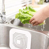 2 Pack Drain Hair Catcher Shower Drain Cover Strainer, Silicone Drain Protector with Suckers, Shower Drain Hair Trap