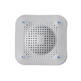 2 Pack Drain Hair Catcher Shower Drain Cover Strainer, Silicone Drain Protector with Suckers, Shower Drain Hair Trap