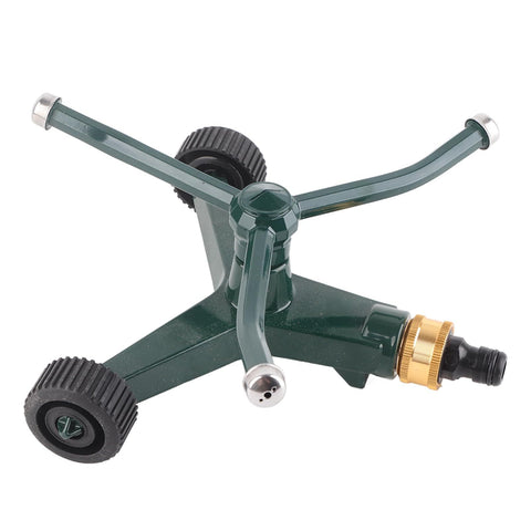 Three Arms Lawn Sprinkler, Metal Three Arm Sprinkler 360° Rotating Irrigate Lawn Sprinkler Automatic Rotate Lawn Sprinkler In Australia - Darrahopens