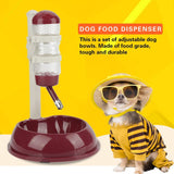 Dog Water Bottle Stand, Adjustable No Drip Dog Water Bottle Standing Pet Water Dispenser for Dog and Cat In Australia - Darrahopens