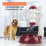 Dog Water Bottle Stand, Adjustable No Drip Dog Water Bottle Standing Pet Water Dispenser for Dog and Cat