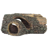 Aquarium Large Betta Log Resin Hollow Tree Trunk Decor Artificial Wood Fish House Cave Bark Ornament with Hideout Holes In Australia - Darrahopens