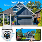 1080P Cameras Wireless, Pan-Tilt 360° View 2-Way Talk Outdoor Camera Wireless, 2.4GHz WiFi Cameras For Home Security In Australia - Darrahopens