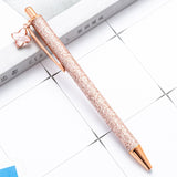 3 pcs Ballpoint Pen Metal Sequin Crystal Pen Glitter Click Ball Pens Black Ink Medium Point for School Office Supplies In Australia - Darrahopens