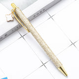 3 pcs Ballpoint Pen Metal Sequin Crystal Pen Glitter Click Ball Pens Black Ink Medium Point for School Office Supplies In Australia - Darrahopens