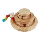 Cat Ball Track Toy,Kitty Toys Roller,2-Level Ball Tower with 6 Removable Balls,Interactive Cat Toy, DIY Circle Fun Toy