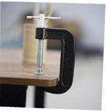 3 Inch C-Clamp Set, Heavy Duty Steel C Clamp Industrial Strength C Clamps for Woodworking, Welding, and Building(2PCs)