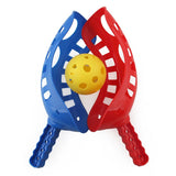 Sports Scoop Ball Game, Scoop and Toss Game, includes 2 Scoops & 2 Balls, Outdoor Lawn Game for Girls/Boys/Kids and Adults