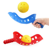 Sports Scoop Ball Game, Scoop and Toss Game, includes 2 Scoops & 2 Balls, Outdoor Lawn Game for Girls/Boys/Kids and Adults