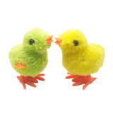 Easter Decoration Chick, Wind Up Chicken Toy, Pack of 4 Chicken Toys Gift for Little Boy and Girls, Chick Toy (Random Colour)