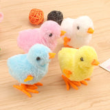 Easter Decoration Chick, Wind Up Chicken Toy, Pack of 4 Chicken Toys Gift for Little Boy and Girls, Chick Toy (Random Colour)