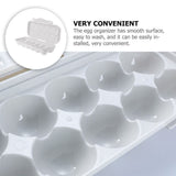 Egg Holder Refrigerator Egg Holder 12 Count Egg Storage Container Plastic Covered Egg Tray Dozen-section Carrier Bin with Lid In Australia - Darrahopens