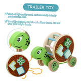 Cable Trolley Pull Along Toy Toy Cars Educational Toys for Sensory Toy Kidcraft Playset Children Walk Learning Toy Trailer Toy
