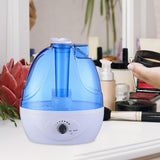 Cool Mist Humidifier 2.5L Water Tank Quiet Ultrasonic Humidifiers for Bedroom 360° Rotation Nozzle Adjustable Mist Level