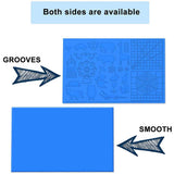 Multi-Function 3D Print Silicone Drawing Mat with 2 Finger Caps - 16.4 x 10.9 Inch 3D Mat with Animal Patterns In Australia - Darrahopens