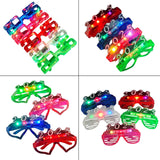 LED Eye Frame Plastics Party Glass New Year Eve 2025 Glasses Music Festival Eyeglasses Photostudio Decoration 4PCS random color