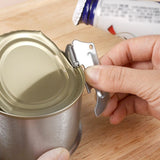 Camping Can Opener Stainless Steel Portable Can Opener Survival Can Opener Compact Can Opener Backpack Can Opener