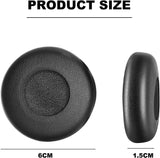 1 pairs Ear Pads Replacement Earpads Cover Cushions Compatible with Headset, All-Day Comfort Design, Memory Foam