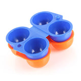 Egg Holder 2 Pcs Shockproof Egg Carrier Portable 2 Slots Eggs Holder Folding Eggs Box Egg Keeper Storage Tray for Hiking Outdoor In Australia - Darrahopens