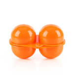 Egg Holder 2 Pcs Shockproof Egg Carrier Portable 2 Slots Eggs Holder Folding Eggs Box Egg Keeper Storage Tray for Hiking Outdoor