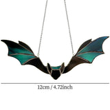 Bat Decor Statues,Window Panel Hanging Bat Suncatcher ， Wall Art Ornaments for Window Indoor Outdoor Decor In Australia - Darrahopens