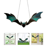 Bat Decor Statues,Window Panel Hanging Bat Suncatcher ， Wall Art Ornaments for Window Indoor Outdoor Decor In Australia - Darrahopens