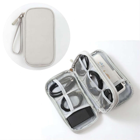 Waterproof Multi-Layer Storage Electronic Organizer Travel USB Cable Accessories Bag/Case for Power Bank, Charging Cords In Australia - Darrahopens