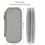 Waterproof Multi-Layer Storage Electronic Organizer Travel USB Cable Accessories Bag/Case for Power Bank, Charging Cords In Australia - Darrahopens
