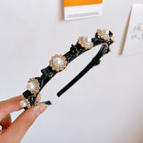 5 PACK Hairpin Headbands For Women, Double Bangs Ladies Hairstyle Headwear,Braided Hair Clip Bangs Broken Hair Finishing In Australia - Darrahopens