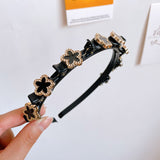 5 PACK Hairpin Headbands For Women, Double Bangs Ladies Hairstyle Headwear,Braided Hair Clip Bangs Broken Hair Finishing
