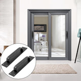 2 Pack Sliding Barn Door Handle, 7.9 Inch Gate Door Handle, Aluminium Alloy Door Pull Handle for Sliding Barn Door Gate Cabinet