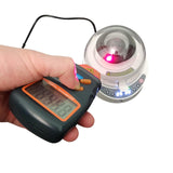 Digital Laser Non-Contact Tachometer RPM Range Photoelectric Speed Meter Tester 2.5-99999RPM, 3 Reflective Tapes Included