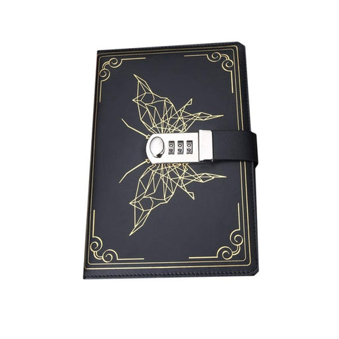 Notebooks Notebook Diary Journal Three-Digit Password Combination Lock Perfect for College Or Homeschool 200 Pages Paper In Australia - Darrahopens