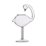 Cocktail Glass - Swan Glass 6oz Creative Drinking Glasses Wedding Gift for Juice, Martini, tequila, margarita In Australia - Darrahopens