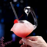 Cocktail Glass - Swan Glass 6oz Creative Drinking Glasses Wedding Gift for Juice, Martini, tequila, margarita In Australia - Darrahopens