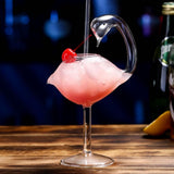 Cocktail Glass - Swan Glass 6oz Creative Drinking Glasses Wedding Gift for Juice, Martini, tequila, margarita In Australia - Darrahopens