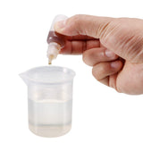 Plastic Dropper Bottle, 50ml/1.7oz Small Mouth Drop Bottles Empty Squeezable Liquid Dropper Bottle 10pcs