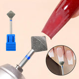 2Pcs Diamond Nail Drill Bit Rotary Burr Manicure Pedicure Grinding Head Nail Cutters for Professional and Home Use In Australia - Darrahopens