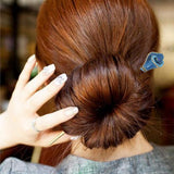 blue Vintage Hair Stick With Calla Chinese Traditional Style Fashion Hair Chopsticks Hairpin (15cm in length)